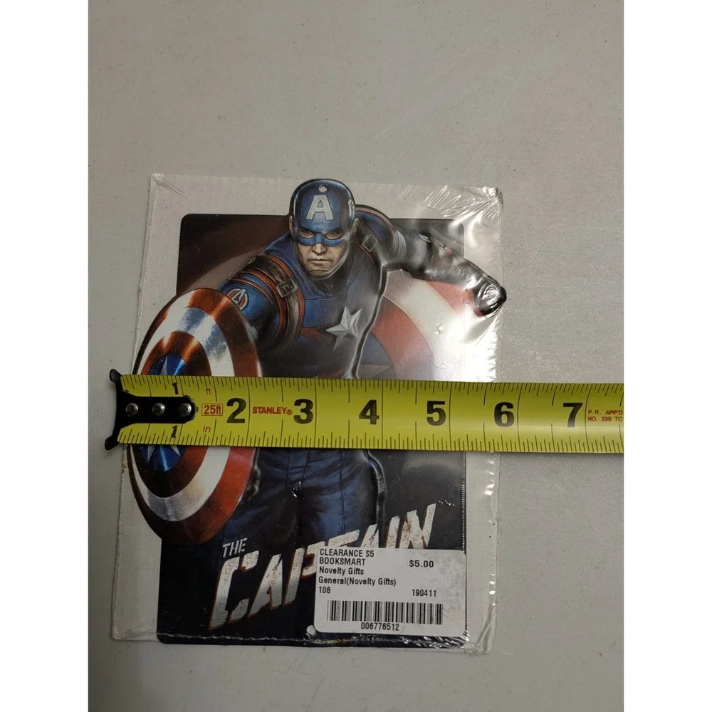 Marvel Captain‎ America Tin Sign Bedroom Decor 7x5.75